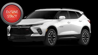 Open and Start 2019 - 2025 Chevrolet Blazer Keyless Start ICE Models with a Dead Key Fob Battery.