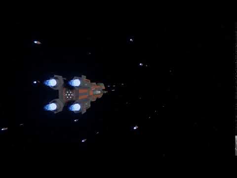 Donnager-class+Escort fleet vs 2 Truman-classes - Scene 2