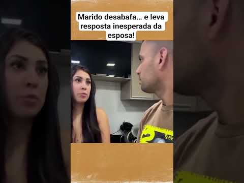 Esposa dá resposta que calou o marido!