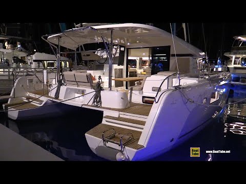 2022 Lagoon 42 Sail Catamaran - Walkaround Tour - 2021 Cannes Yachting Festival