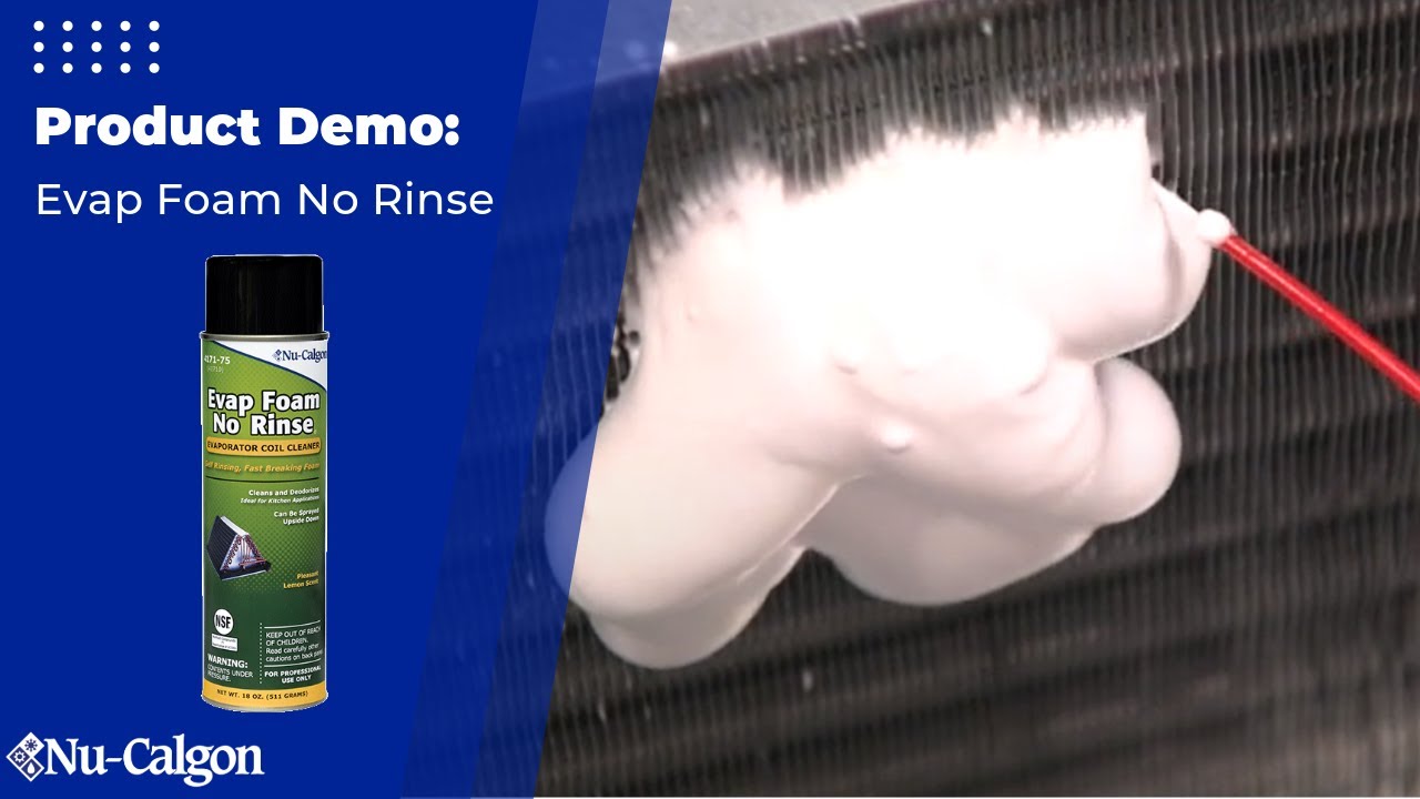 Product Demo: Nu-Calgon's Evap Foam No Rinse