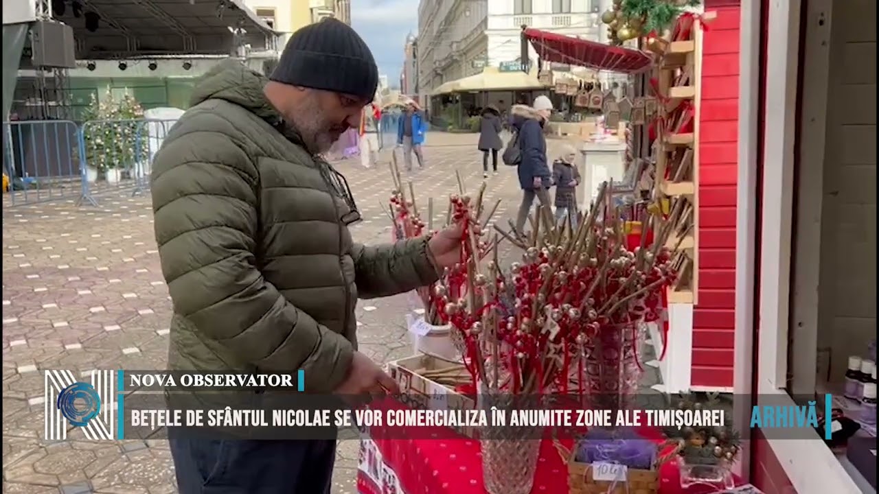 Bețele de Sfântul Nicolae se vor comercializa în anumite zone ale Timișoarei