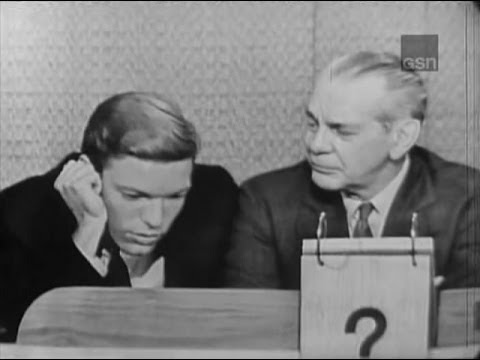 What's My Line? - Richard Chamberlain & Raymond Massey; Joey Bishop [panel] (Jul 29, 1962)