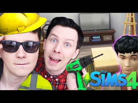 DREAM TEEN BEDROOM MAKEOVER - Dan and Phil Play: Sims 4 #53
