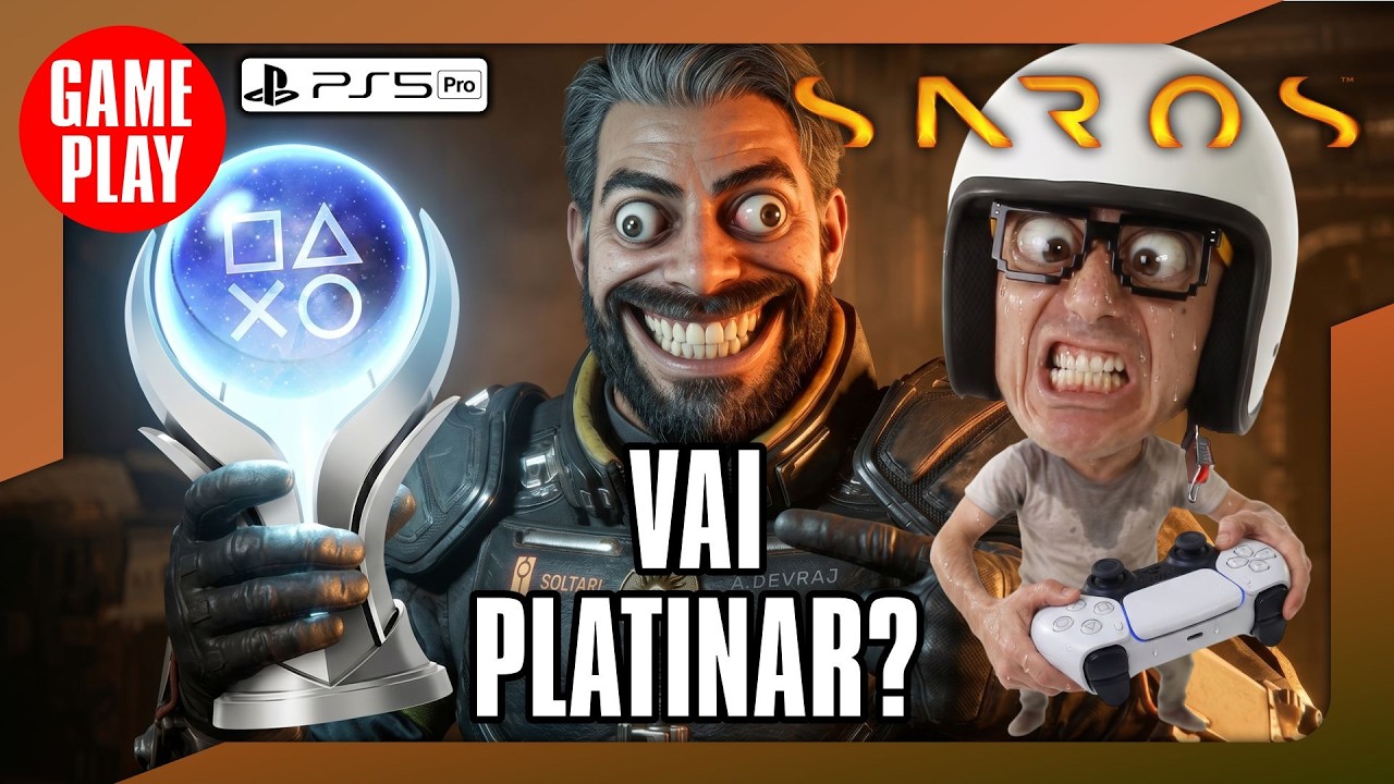 🎮🚨 AO VIVO  -  O CAMPEÃO VAI PLATINAR?  SAROS - PS5 PRO #SAROS