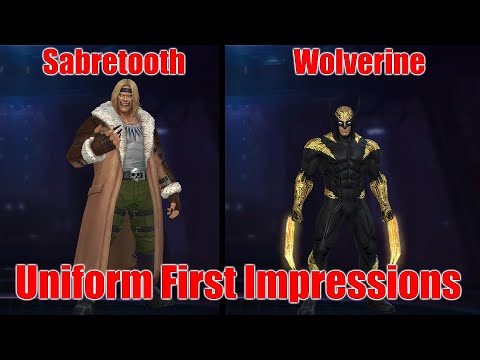 Wolverine & Sabretooth Uniform First Impressions! (MFF)