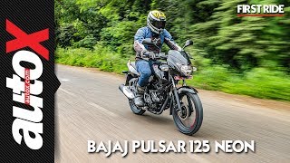Bajaj Pulsar 125 Neon First Ride Video Review
