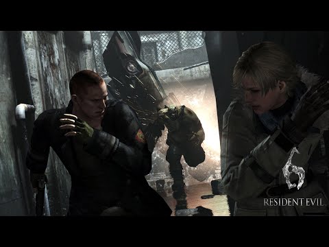 Resident Evil 6 Прохождение на русском (Джейк) Подводный Комплекс - низ. Финал. Часть 9