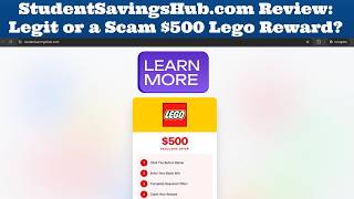 StudentSavingsHub.com Free Reward Legit or Scam Review