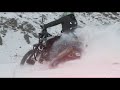 Himalayan Bike Lover Riding Bike On Snow Royal Enfield Bike Status Mountain Bike Royal Enfield
