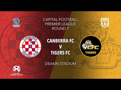 2019 Capital Football Premier League - U20's & 1st Grade Round 7 - Canberra FC v Tigers FC