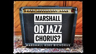 Video thumbnail for Marshall Valvestate 8280 Bi-Chorus 200 by COSTALAB: Uk made alternative to Roland Jazz Chorus by TheSpaceGuitar
