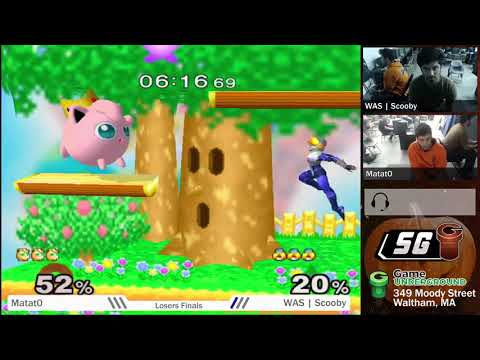 SG 18-5.1 Melee LF - Matat0 (Jigglypuff, Ice Climbers) vs WAS | Scooby (Sheik, Peach)