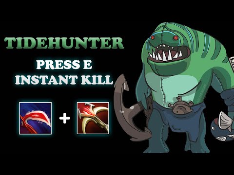 I Learned This Tidehunter Build From Rizpol 【Dota 2】