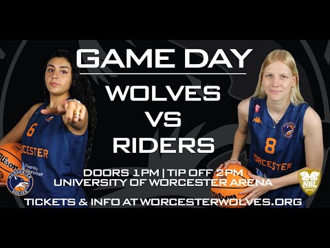 LIVE BASKETBALL - Worcester Wolves vs Loughborough Riders WNBL1