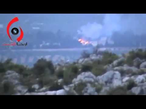 استهداف معسكر المسطومة بواسطة قذائف الهاون من قبل لواء التوحيد