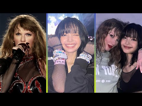 BLACKPINK's Lisa Totally FANGIRLS Over Taylor Swift at Singapore Eras Tour Stop