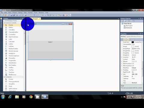 How to make a Simple Program in Visual Basic 2010 Express