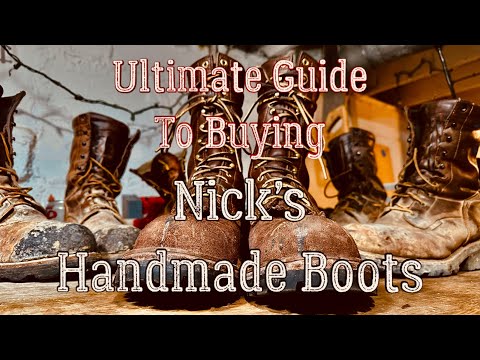 Better Than Redwings? [Nicks Handmade Boots] Ultimate Guide and Review 4K