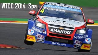 preview picture of video 'WTCC - Spa-Francorchamps 2014 - Race 1 - Formation lap'