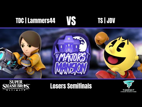 TDC | Lammers44 (Mii Gunner) vs TS | JDV (Pac-Man) - Ultimate Losers Semifinals - Major's Mansion
