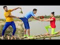 Must Watch New Special Funny Video 2022 😂 Superhit Comedy Video Try To Not Laugh Episode 173 By Bus
