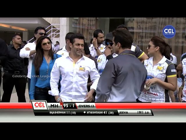 Salman Khan’s Special Entry into Celebrity Cricket League | CCL Highlights