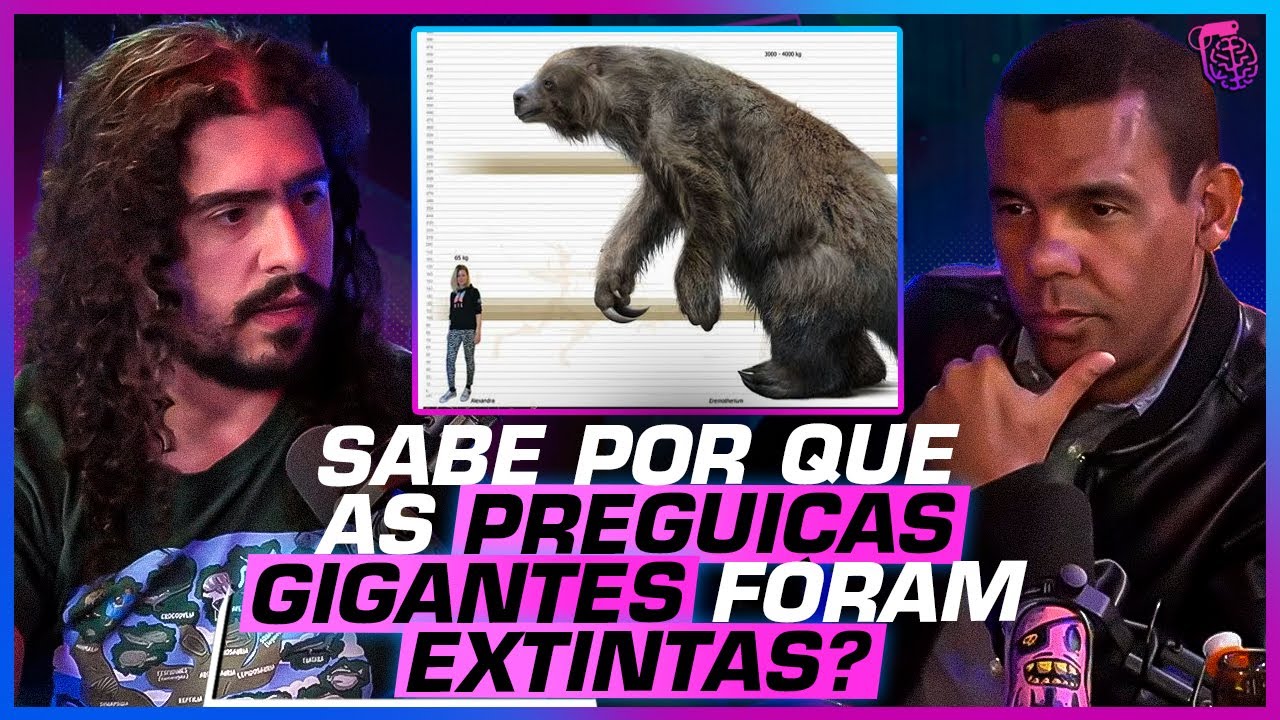 A VERDADEIRA INFLUÊNCIA HUMANA na EXTINÇÃO da MEGAFAUNA - PIRULLA e RODRIGO SILVA
