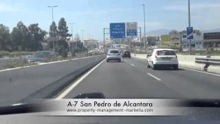 preview picture of video 'A-7 San Pedro de Alcantara'