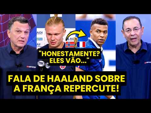 HAALAND FOI SINCERO ATÉ DEMAIS??? ENTREVISTA antes de FRANÇA x NORUEGA REPERCUTE na COPA DO MUNDO!