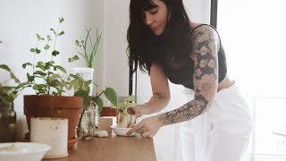 A Few Quiet Days - Vlog // Growing Vegetables at Home
