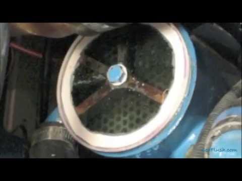 How to Clean a Boat Engine Heat Exhanger using Sea Flush and Barnacle Buster