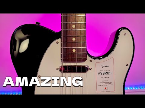Fender 2024 Collection, Made in Japan Hybrid II Telecaster® - Gloss Black image 21