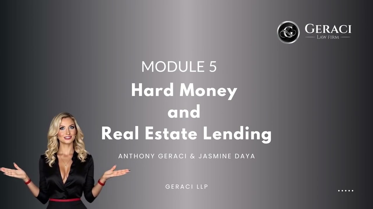 Hard Money & Real Estate Lending | Private Lending Law in California
