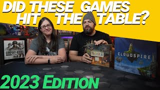Looking Back at the "Games I Need To Play". How Many Did I Get Played? | 2023 Edition