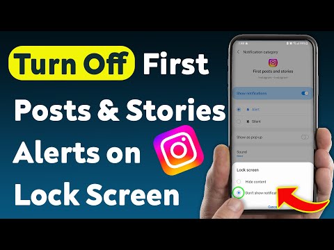 How To Turn Off Instagram First Posts & Stories Notifications On Lock Screen (Updated)
