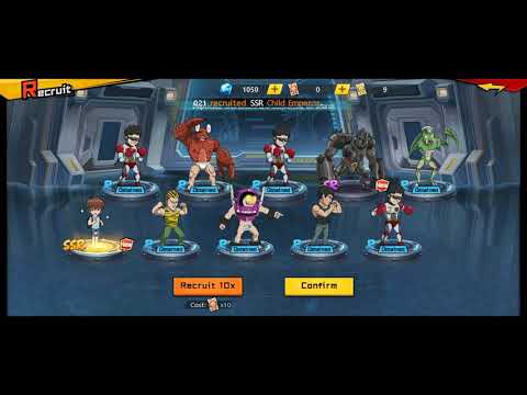 One punch man: The strongest!!! 20 elite recruit get SSR Child Emperor!!!