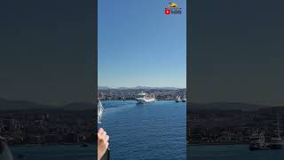 The Norwegian Viva With Kuşadası Turkiye In The Background