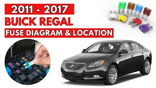 Buick Regal (2011 to 2017) Fuse Box Diagrams & Location User Guide