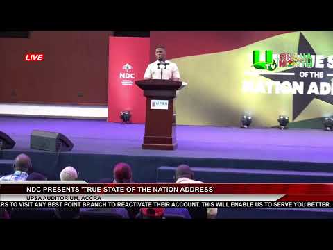 NDC Delivers True State Of The Nation Address 20/03/23