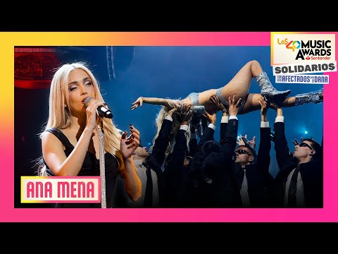 ANA MENA - Carita triste | En directo en LOS40 Music Awards Santander 2024
