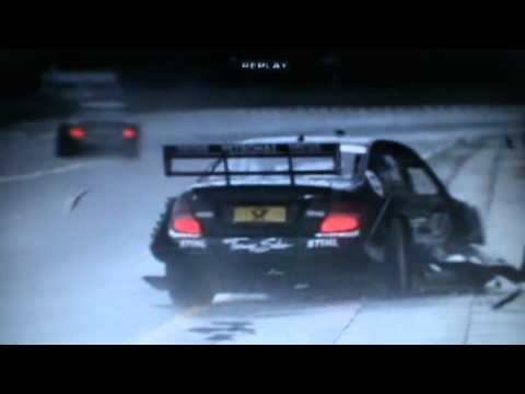 DTM 2011 Norisring Gary Paffett Crash
