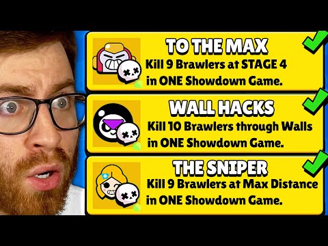 How I Completed EVERY Impossible Record in Brawl Stars...