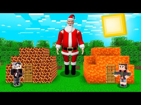 KORKUNÇ NOEL BABA VS EV! 😱 - Minecraft