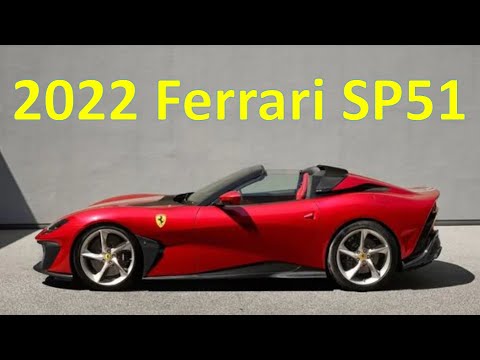 2022 Ferrari SP51 details video