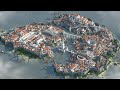 (500 Hours Minecraft Timelapse)  Kallipolis (4K/60fps)