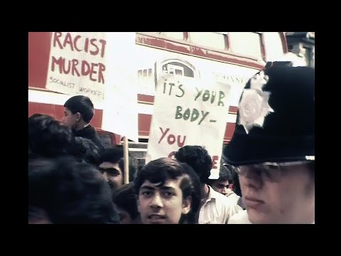 Лондон. Демонстрация протеста против проявления расизма 16.08.1980