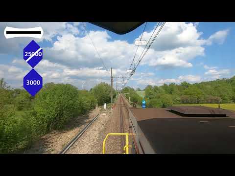 {CAB RIDE} Athus - Namur en HLD 77