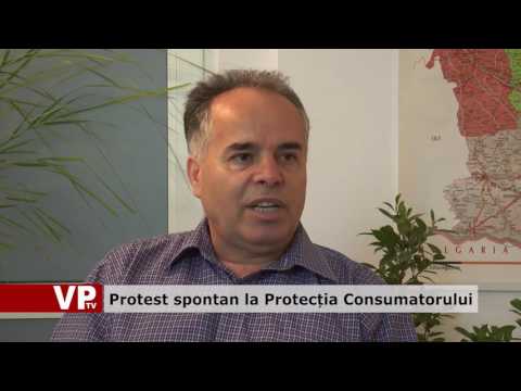 Protest spontan la Protecția Consumatorului