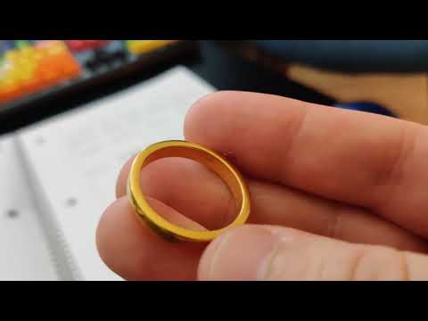 Menē 24k gold ring review